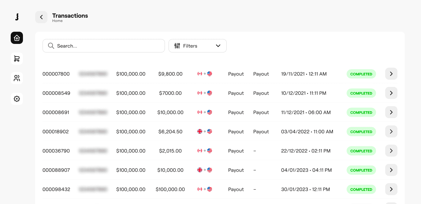 Juicyway Dashboard